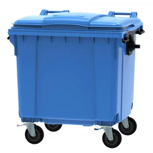 1100l Blue Wheelie Bin
