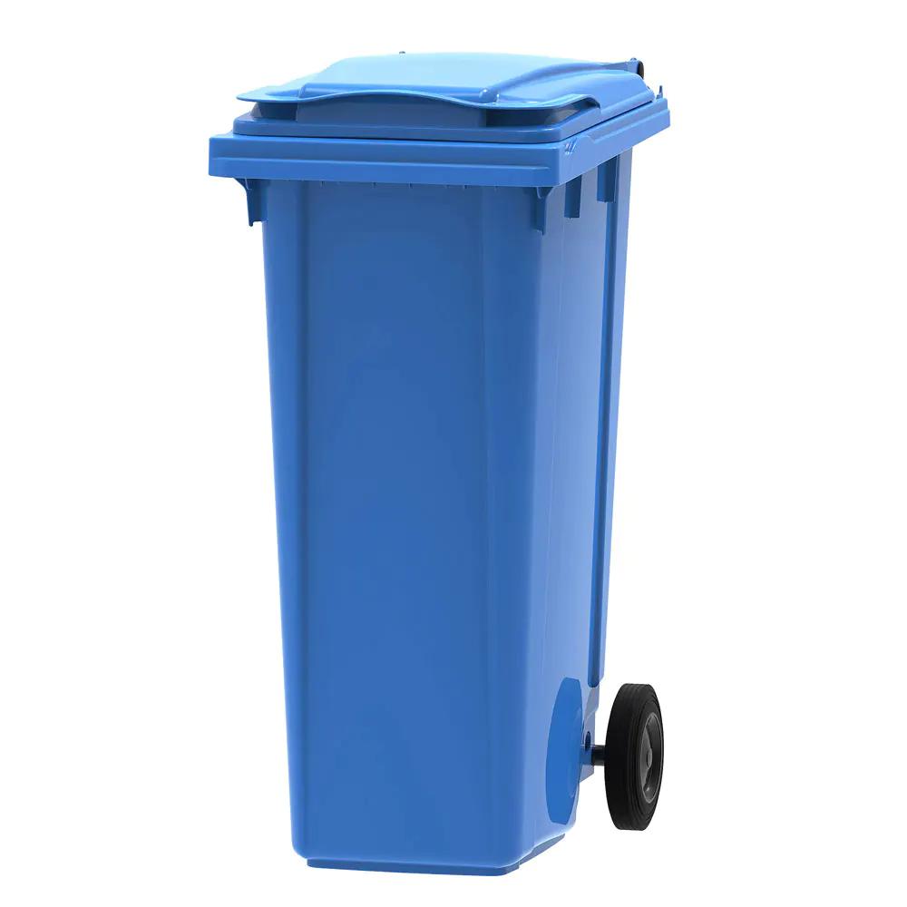 140l Blue Wheelie Bin