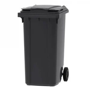 240l Black Wheelie Bin