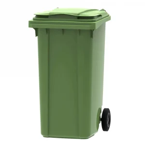 240l Green Wheelie Bin