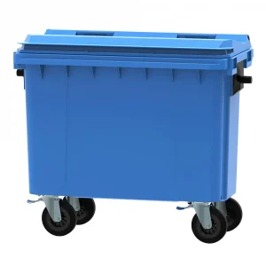 500l Blue Wheelie Bin